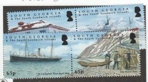 SOUTH GEORGIA #396-7 MINT NEVER HINGED COMPLETE