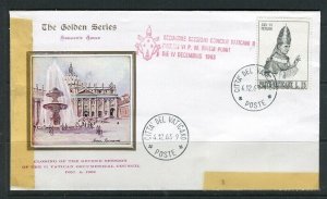 VATICAN; 1963 early fine used FDC First Day Cover finely cancelled