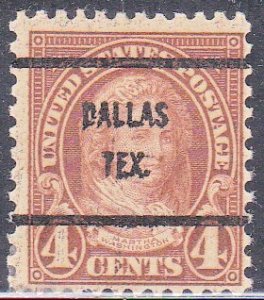 Precancel - Dallas, TX PSS 636-61 - Better Bureau Issue