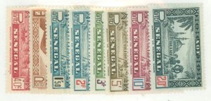 Senegal #144A-H  Single (Complete Set)