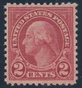 US Scott #595 MInt, VF/XF, NH