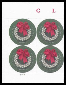 PCBstamps  US #4936 PB $4.60(4x$1.15)Silver Bells Wreath, MNH, (PB-1a)