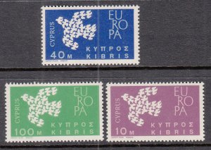 Cyprus 201-203 Europa MNH VF