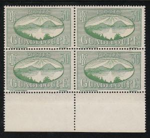 Guadeloupe Sts Roadstead BLK of 4 (Scott #104) MNH