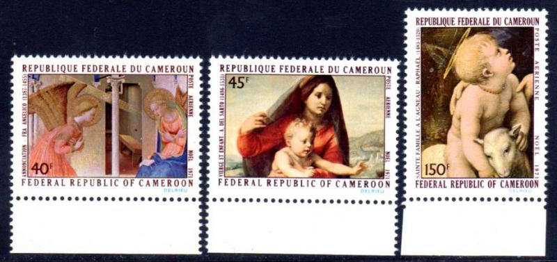 Cameroun VF MNH Complete Set #C178-C180  SCV $4.50