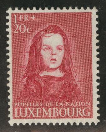 Luxembourg Scott B157 MH* 1950 Semi-Postal