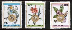 RWANDA Scott 298-300 MH* stamps