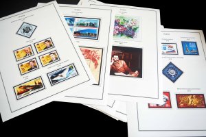 COLOR PRINTED RUSSIA 2017-2020 STAMP ALBUM PAGES (89 illustrated pages)