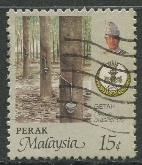 STAMP STATION PERTH Perak #164 Sultan Idris Shah Agriculture Used 1986