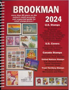 BROOKMAN 2024 Catalog of US, Canada & United Nations Stamps - PRICE GUIDE / Book