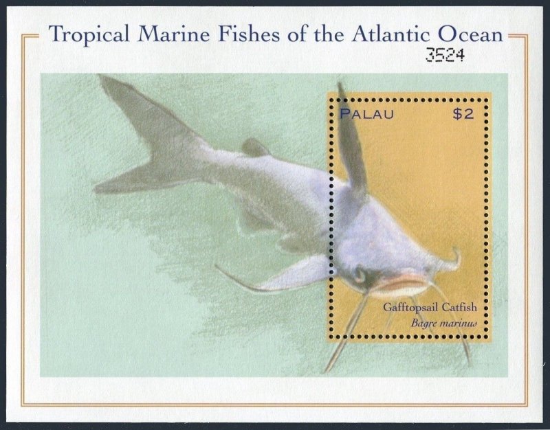 Palau 590-591, MNH. Tropical Marine Fishes of the Atlantic Ocean, 2000.