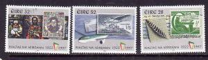 Ireland-Sc#1082-4-unused NH set-Irish State-1997-Stamp on Stamp-