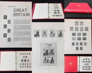 Great Britain Gibbons 1840/1981 Unused Printed Album.1.3kg(GM1905)