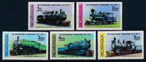 [61419] Nicaragua 1978 Railway Train Elsenbahn Chemin De Fer From Set MNH