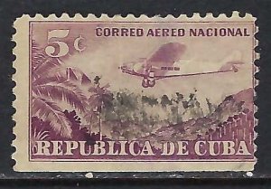 Cuba C12 VFU AIRPLANE Y457-7