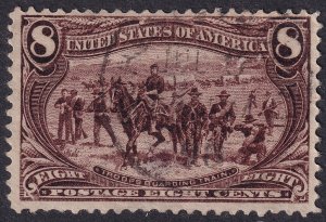 #289 Used, VF, Small thin (CV $47.5 - ID42061) - Joseph Luft