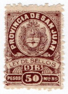 (I.B) Argentina Revenue : Stamp Duty 50P (San Juan)