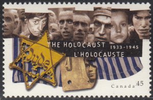 Canada 1995 MNH Sc #1590 45c The Holocaust