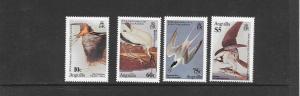 BIRDS - ANGUILLA #613-16  AUDUBON MNH