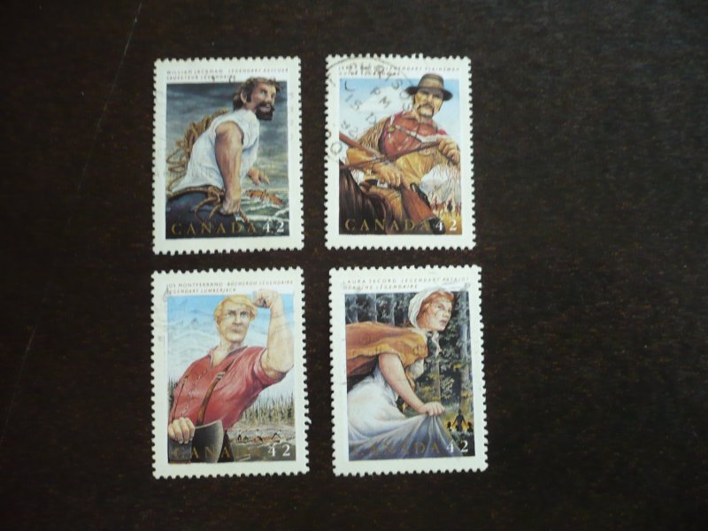 Stamps - Canada - Scott# 1432-1435 - Used Set of 4 Stamps