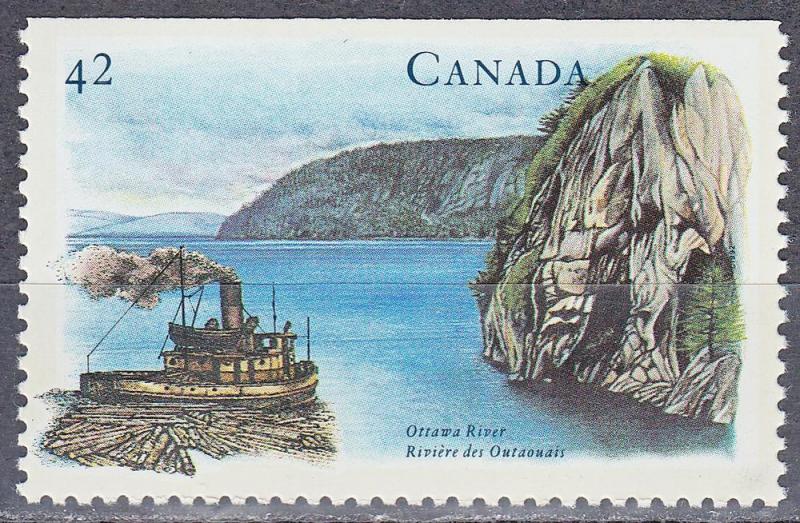 #1410 Canada MNH Heritage Rivers - Ottawa River