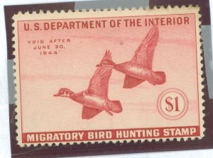 United States #RW10  Single