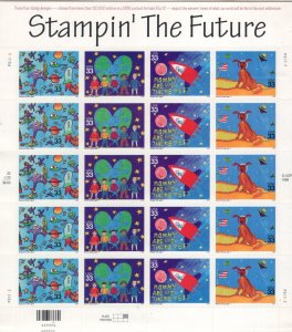 Scott 3414 - Stampin' The Future. Sheet Of 20. MNH. OG.    #02 3414sh20
