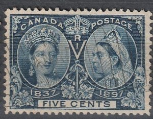 Canada SC# 54 Jubilee Used VF Clean Back  (~1464)