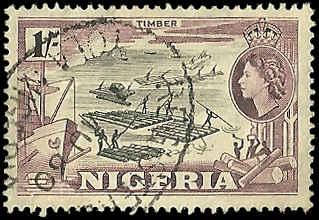 Nigeria - 87 - Used - SCV-0.25