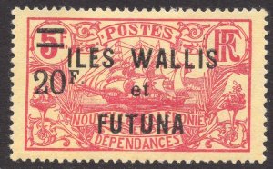 WALLIS & FUTUNA ISLANDS SCOTT 42