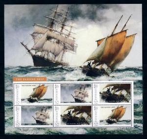 [93207] Grenada 2009 Ships The Passing Ship Sheet MNH