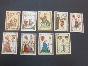 Liechtenstein 1961 Sc 359-67 set MH