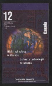 CANADA SC# 1598a COMP BKLT UNEXPLODED VF/MNH