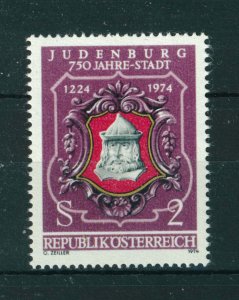 Austria 1974 750th Anniversary of Judenburg stamp MNH. Sg 1700