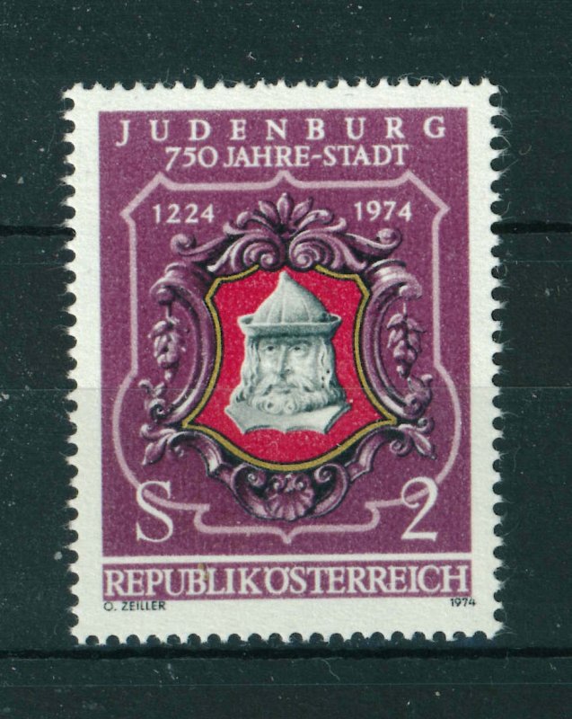 Austria 1974 750th Anniversary of Judenburg stamp MNH. Sg 1700