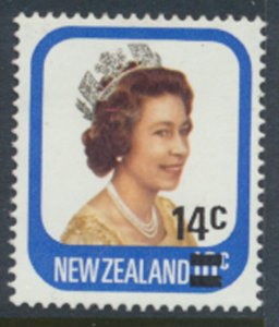 New Zealand  SG 1202 SC# 694 Opt Surcharge  MNH  QE II - see detail & scan