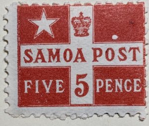 AlexStamps SAMOA #23 FINE Mint 