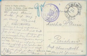 79507 - BOSNIA - POSTAL HISTORY - Military Postmark on POSTCARD  1915