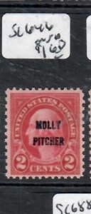 UNITED STATES 2C  ,MOLLY PITCHER     SC 646  MNH           PP1010H