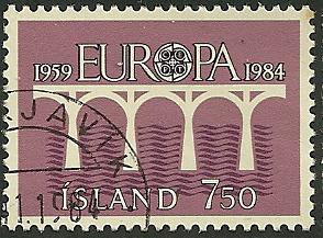 Iceland - 589 - Used  - SCV-0.75
