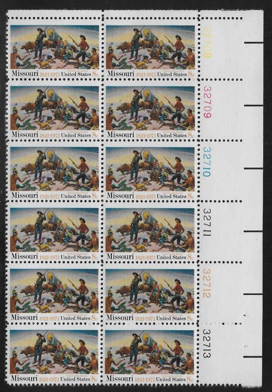 UNITED STATES SC# 1426  PB/12 FVF/MNH