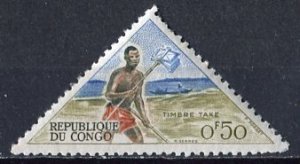 Congo Peoples Rep.; 1961: Sc. # J34: MH Single Stamp