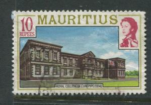 Mauritius-Scott 461 -QEII Pictorial Definitives -1978 -Used -Single 10r Stamp