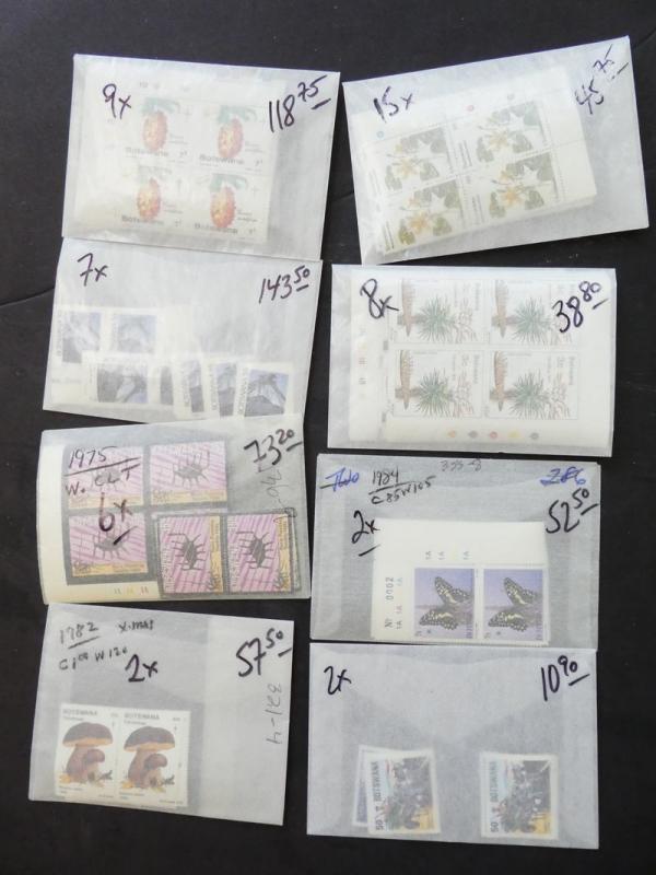 EDW1949SELL : BOTSWANA Beautiful all VFMNH collection of ALL CPLT sets Cat $1072