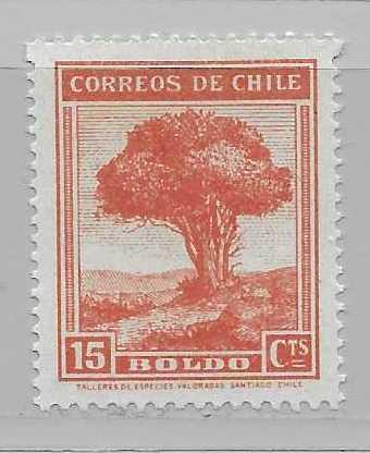 Chile 218 15c Tree single MNH