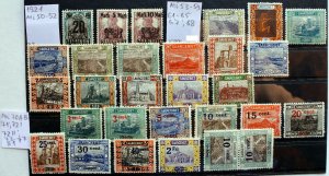 Saargebiet 1921 - 29 stamps MNH Sarre