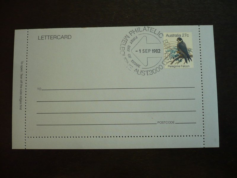 Postal History - Australia - First Day Lettercard Issue