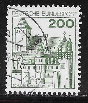 Germany 1240A: 200pf Burresheim, used, VF