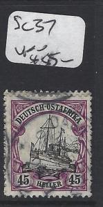 GERMAN EAST AFRICA  (P0205B)  45H  SHIP SC 37   VFU