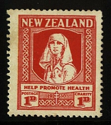 NEW ZEALAND 1930 Health Nurse fine mint - lightly hinged...................23028